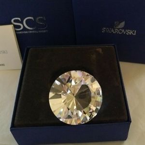NIB Swarovski SCS Crystal Diamond A9100 NR000325